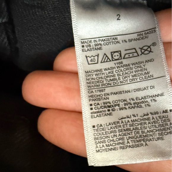 Old Navy women’s overalls black size 2‎ Carpenter utility pocket granola skater - Picture 7 of 7